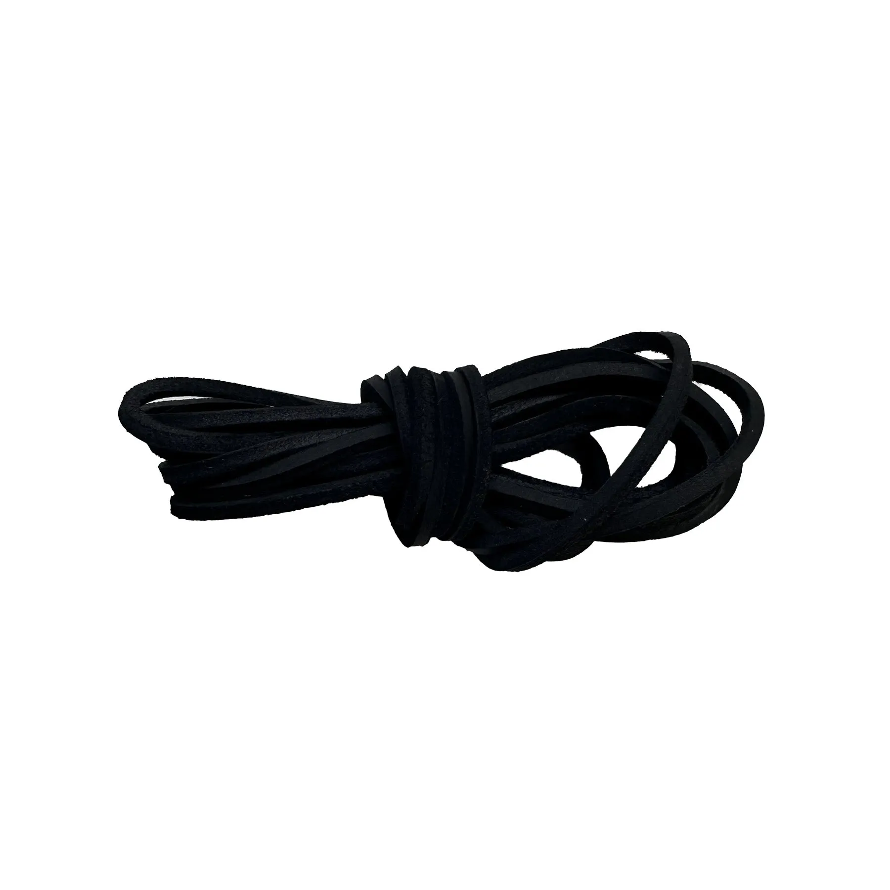 ButterScotch - Leather Cut Boot Laces - Black